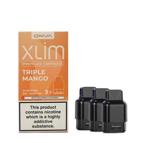 Oxva Xlim Prefilled E-liquid Pods Cartridges - Pack of 3 - Bulk Vape Wholesale