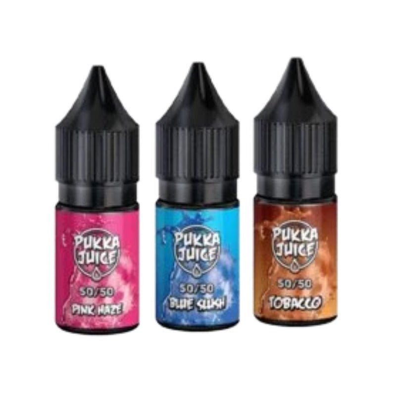 Pukka 50/50 10ML Shortfill (Pack of 10) - Bulk Vape Wholesale