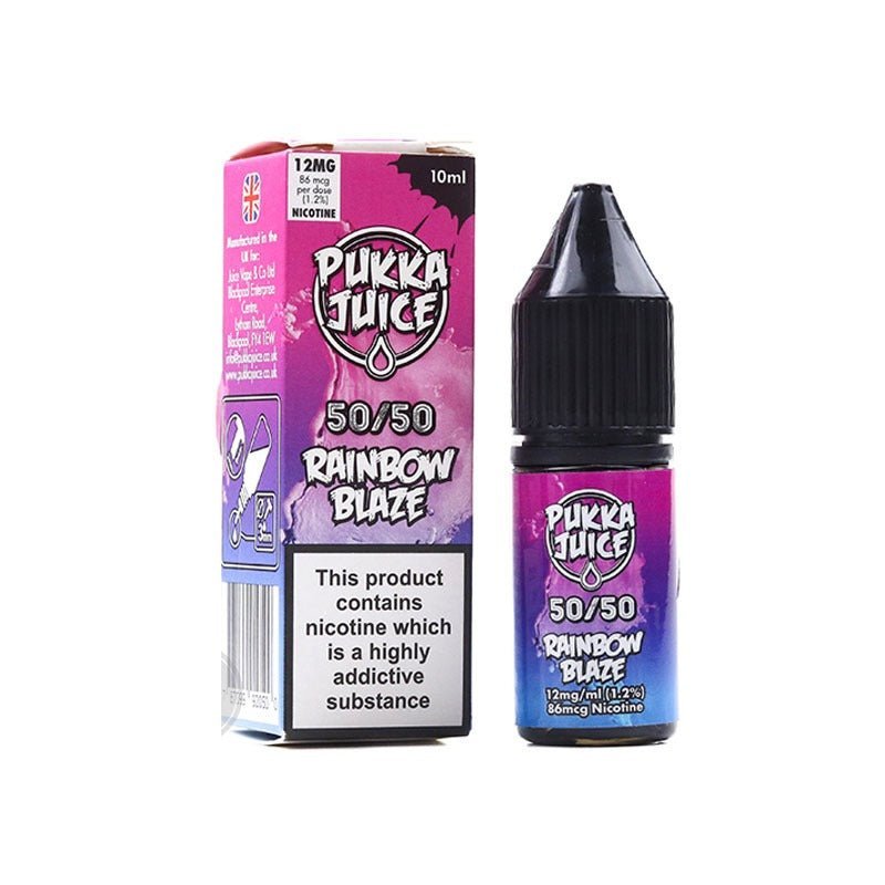 Pukka 50/50 10ML Shortfill (Pack of 10) - Bulk Vape Wholesale