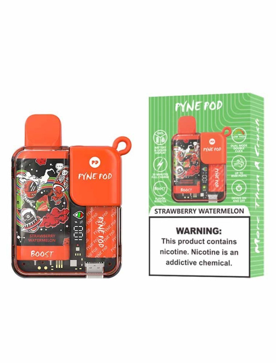 Pyne Pod Boost 8500 Puffs Disposable Vape Box of 5 - Bulk Vape Wholesale