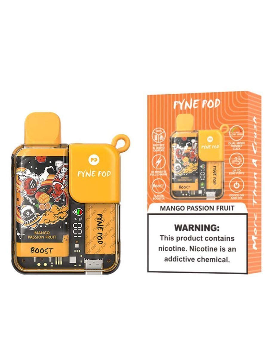 Pyne Pod Boost 8500 Puffs Disposable Vape Box of 5 - Bulk Vape Wholesale