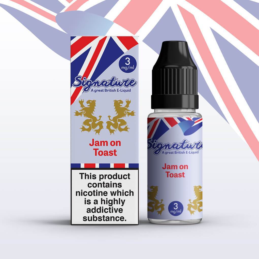 Signature - Jam On Toast - 10ml (Pack of 10) - Bulk Vape Wholesale