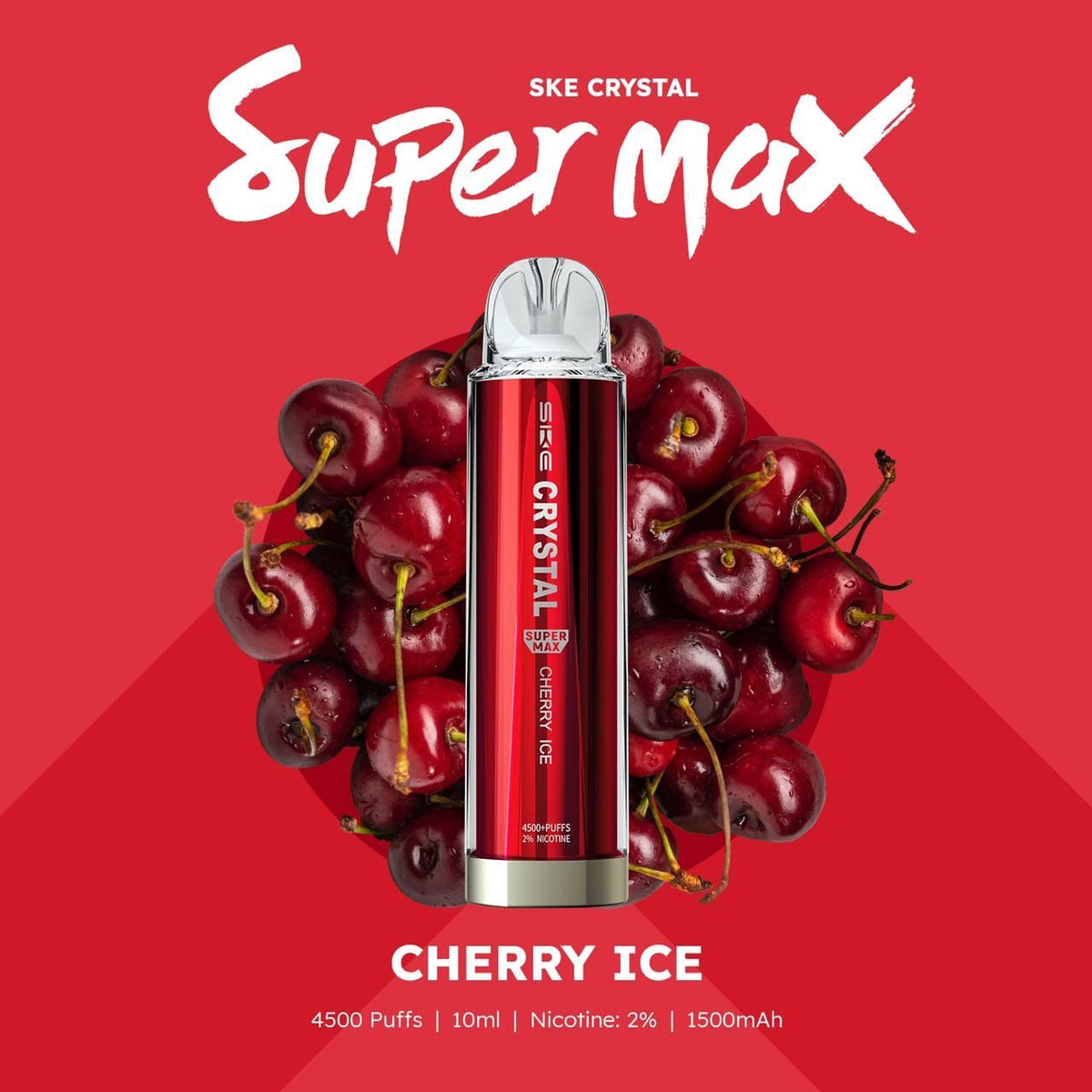 Ske Crystal Original Super Max 4500 Disposable Vape Puff Pod Box Of 10 - Bulk Vape Wholesale