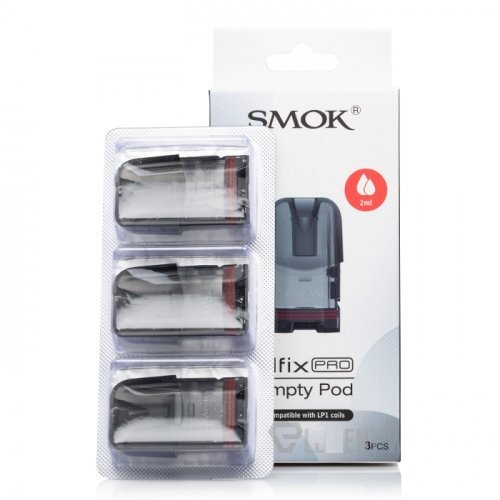 SMOK Nfix Pro Empty Pod 2ML- Pack of 3 - Bulk Vape Wholesale