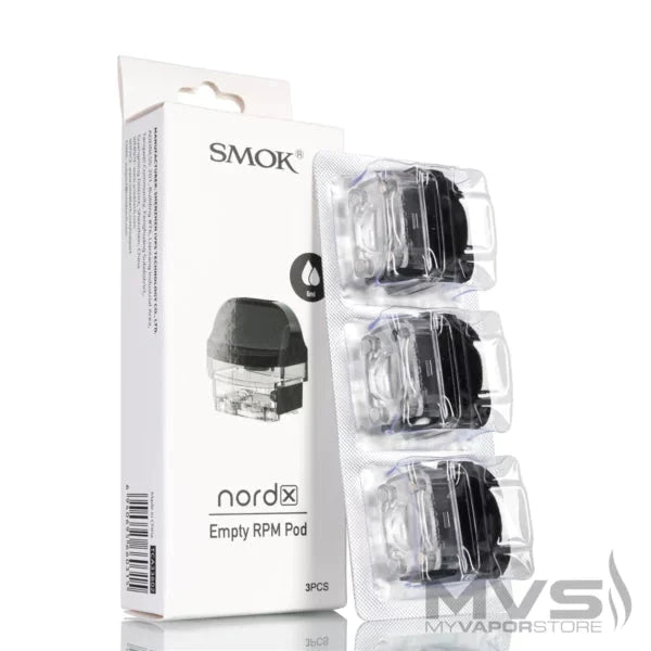 Smok Nord X empty RPM Pod 4.5ML- Pack of 3 - Bulk Vape Wholesale