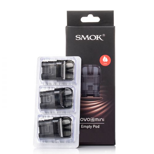 SMOK Novo 4 Mini Empty Pod 2ML-Pack of 3 - Bulk Vape Wholesale