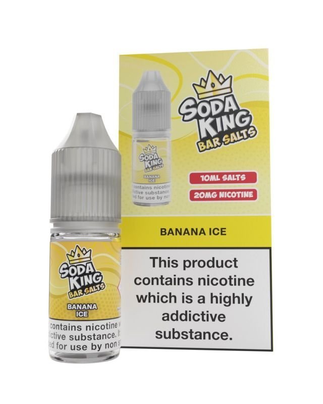 Soda King Nic Salt 10ml - Box of 10 - Bulk Vape Wholesale