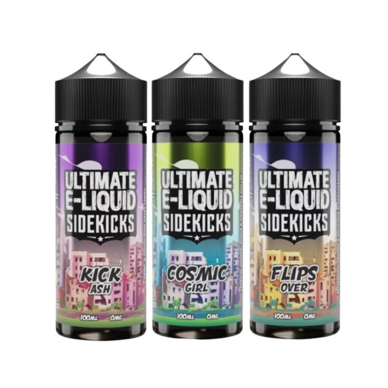 Ultimate E-Liquid Sidekicks 100ML Shortfill - Bulk Vape Wholesale