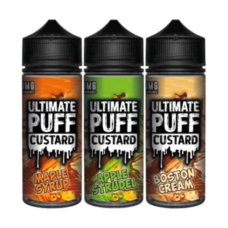 Ultimate Puff Custard 100ML Shortfill - Bulk Vape Wholesale