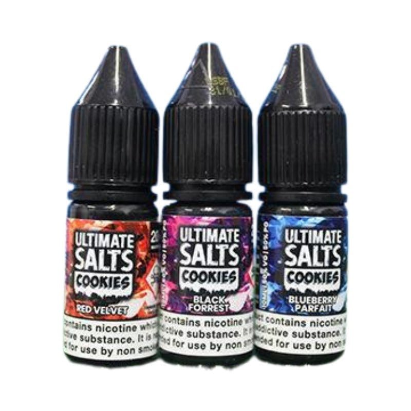 Ultimate Salts Cookies 10ML Nic Salt (Pack of 10) - Bulk Vape Wholesale