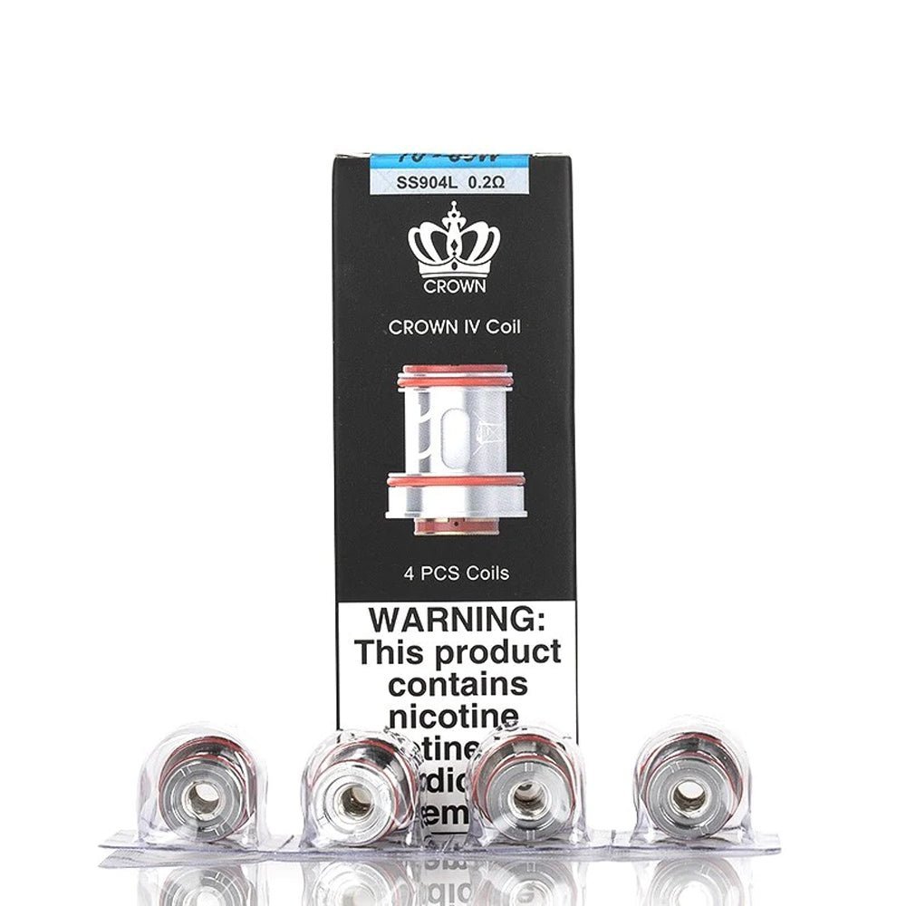 UWELL - CROWN IV - COILS - Bulk Vape Wholesale