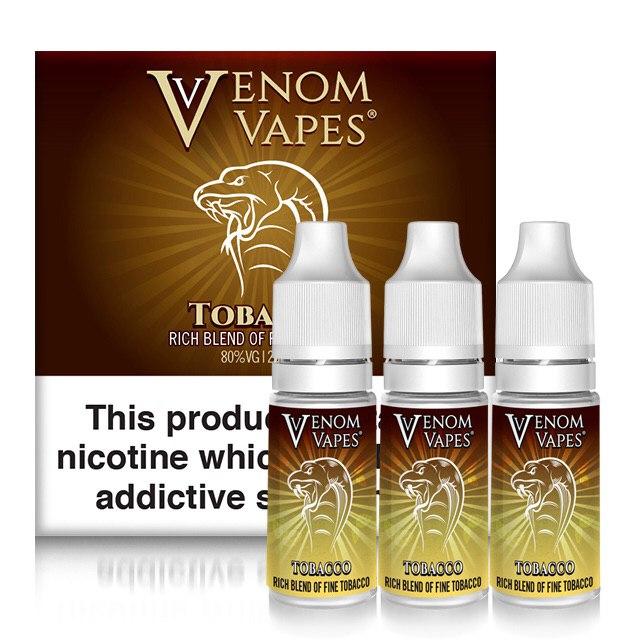 Venom Vapes 50/50 10ML Shortfill (Pack of 10) - Bulk Vape Wholesale