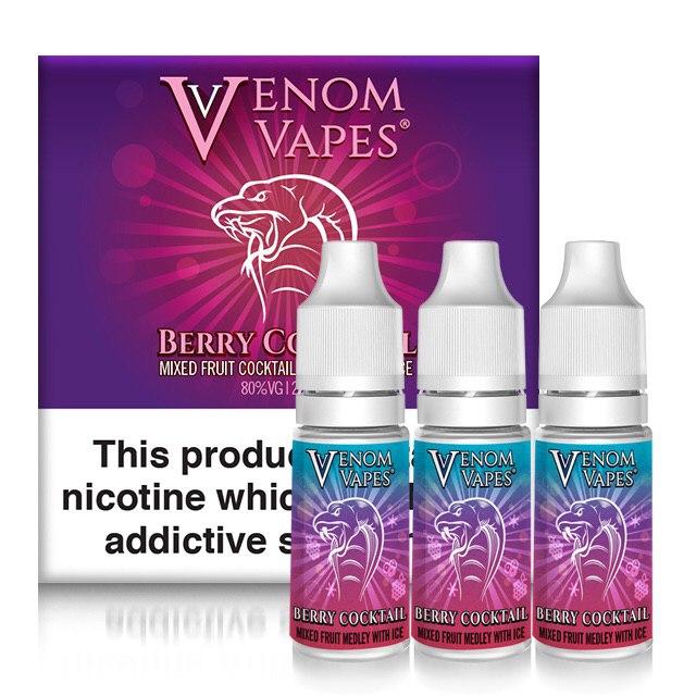 Venom Vapes 50/50 10ML Shortfill (Pack of 10) - Bulk Vape Wholesale