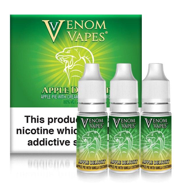 Venom Vapes 50/50 10ML Shortfill (Pack of 10) - Bulk Vape Wholesale