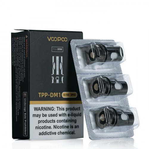 VOOPOO TPP-DM1 Coil 0.15ohm 3PCS/Pack - Bulk Vape Wholesale