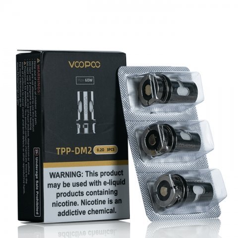 VOOPOO TPP-DM2 Coil 0.2ohm 3PCS/Pack - Bulk Vape Wholesale