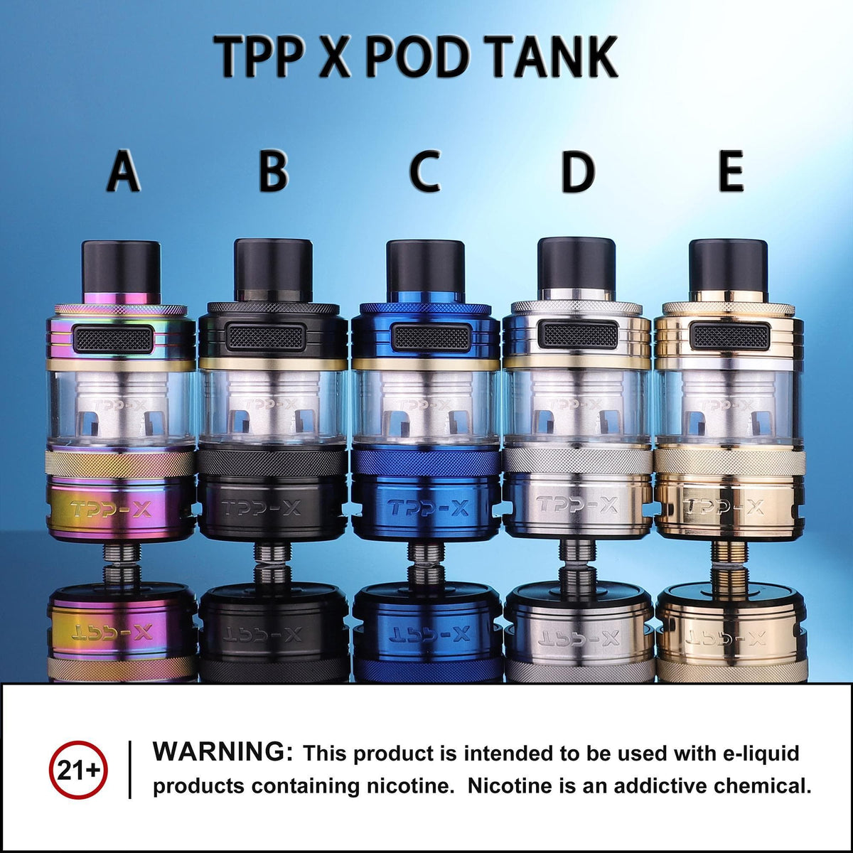 Voopoo TPP X Pod Tank - Bulk Vape Wholesale