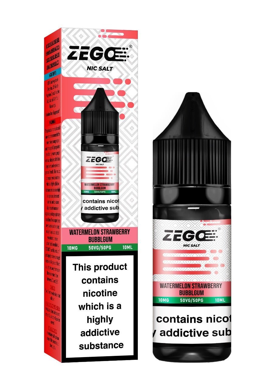 Zego Nic Salt 10ml E-Liquid - Box of 10 - Bulk Vape Wholesale