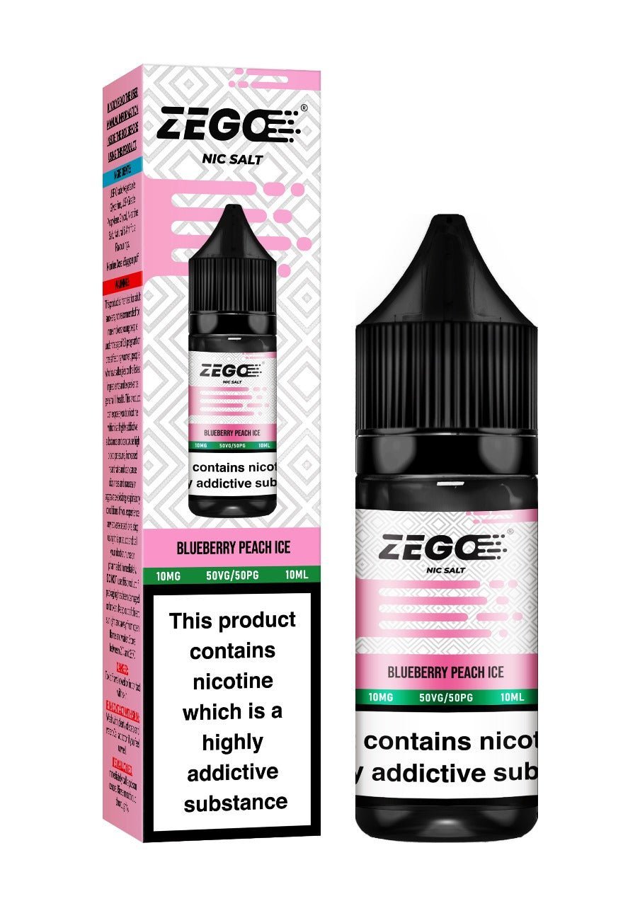 Zego Nic Salt 10ml E-Liquid - Box of 10 - Bulk Vape Wholesale